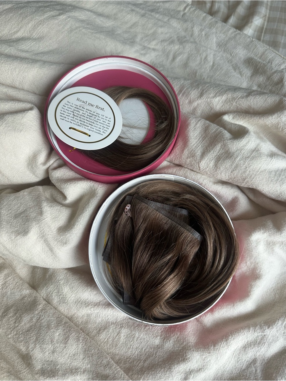 NEW 12” Luxy Hair Seamless Ash Brown Balayage Clip-Ins 150g - Picture 2 of 7